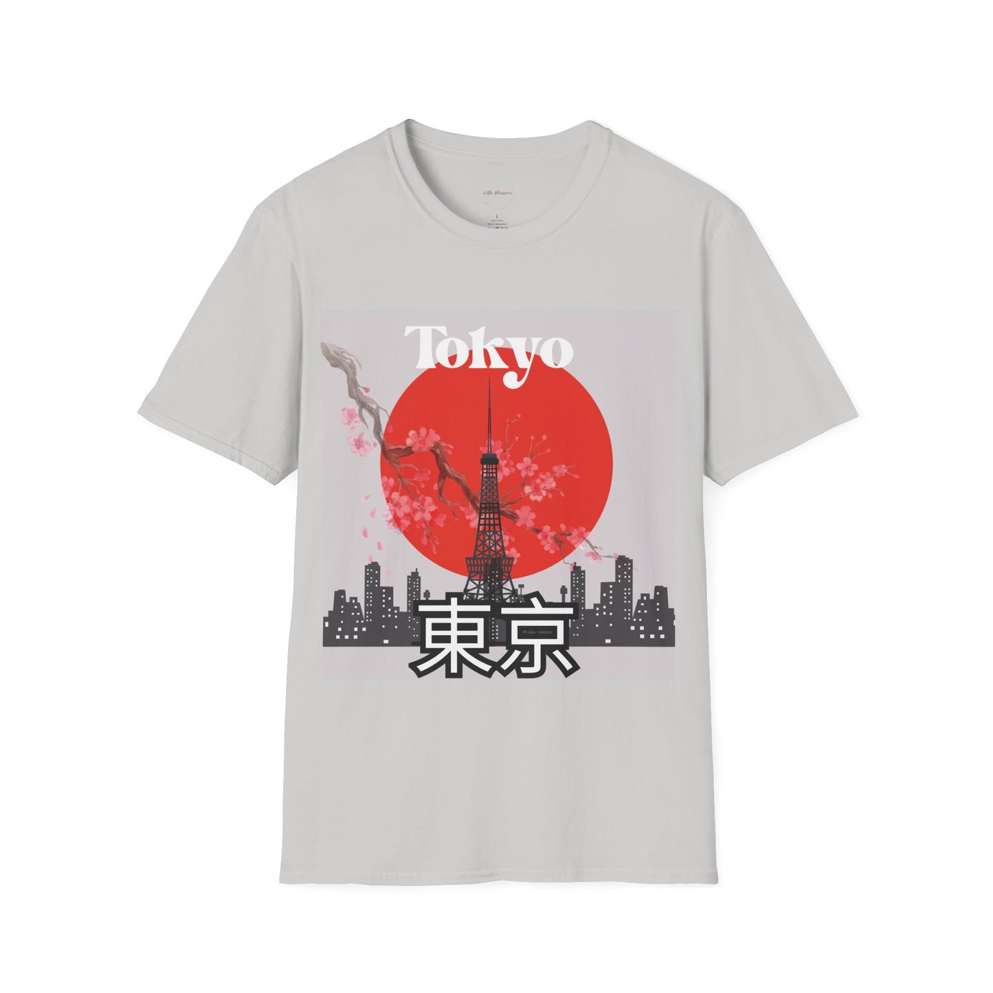 Tokyo-Inspired Unisex Softstyle T-Shirt, Vintage Japanese Tee, Travel Souvenir Shirt, Gifts for Japan Lovers, Urban Streetwear