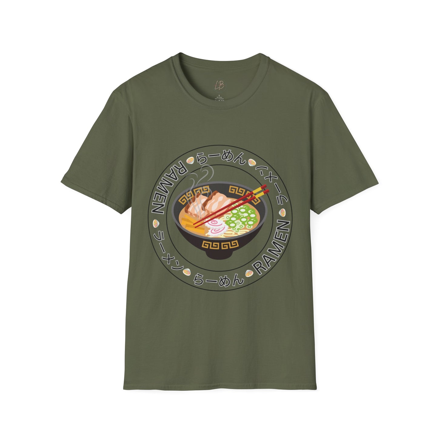 Cute Ramen Lover Unisex T-Shirt, Foodie Tee, Casual Wear, Gift for Food Enthusiasts, Asian Cuisine Apparel, Unique Design Shirt