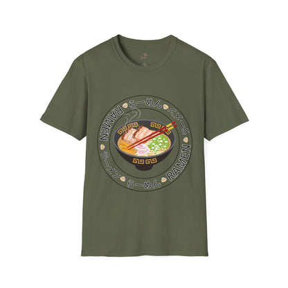 Cute Ramen Lover Unisex T-Shirt, Foodie Tee, Casual Wear, Gift for Food Enthusiasts, Asian Cuisine Apparel, Unique Design Shirt