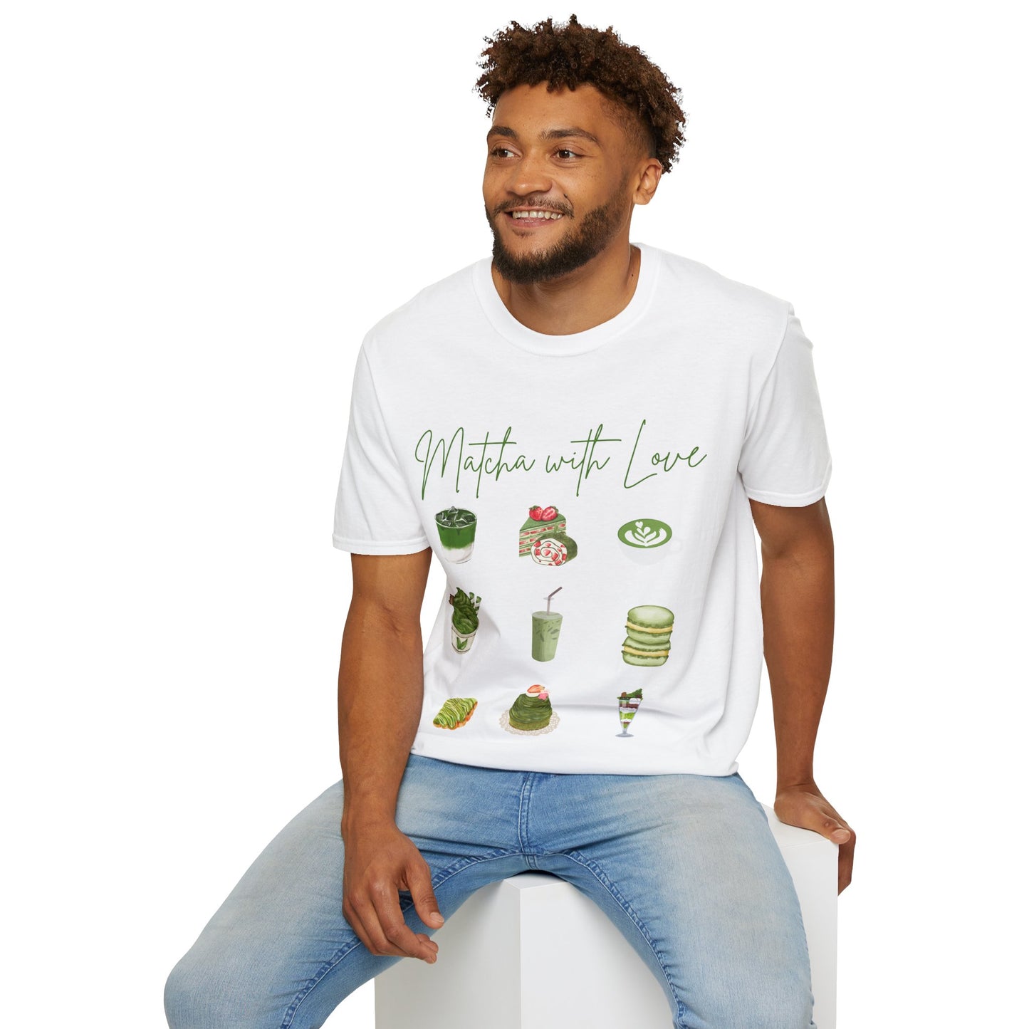 Matcha Lover Unisex T-Shirt, Cute Matcha Apparel, Organic Cotton Tee, Gifts for Tea Enthusiasts, Casual Wear, Eco-Friendly Fashion