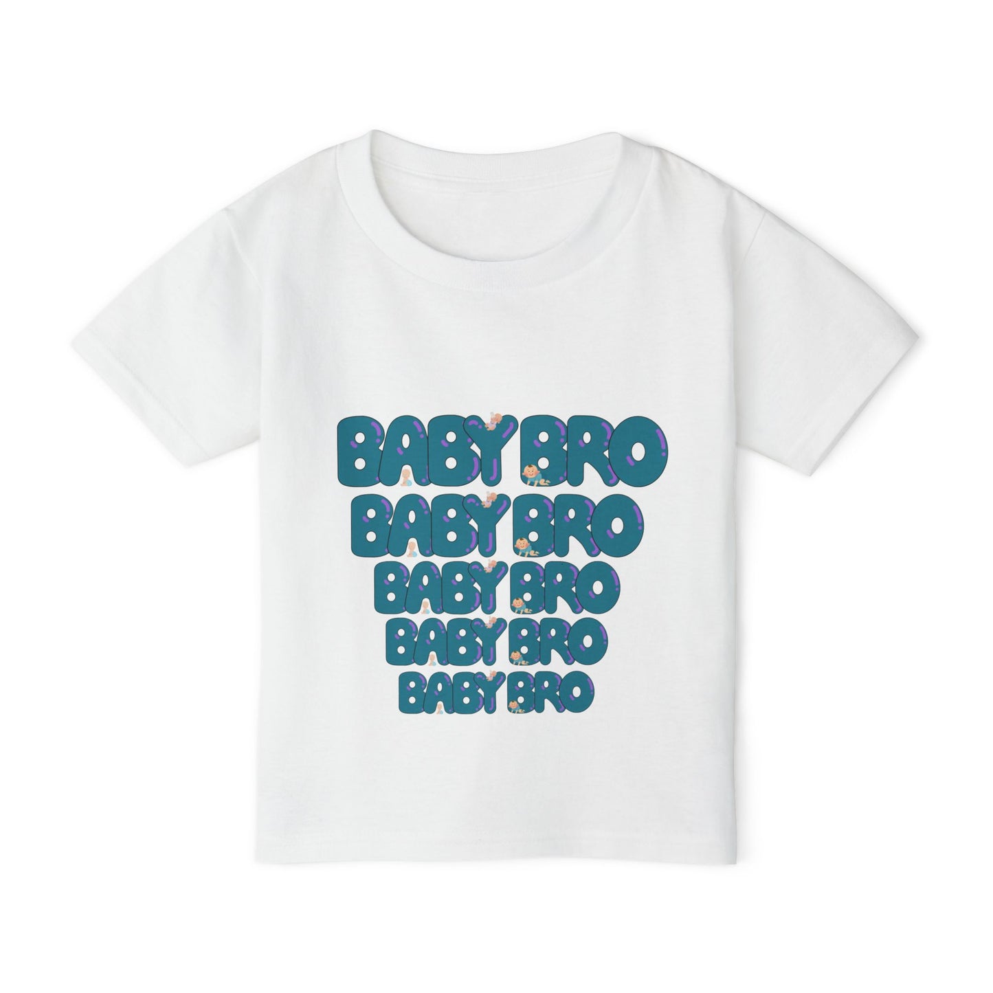 Cute Baby Bro Toddler T-Shirt, Funny Kids Tee, Family Shirt