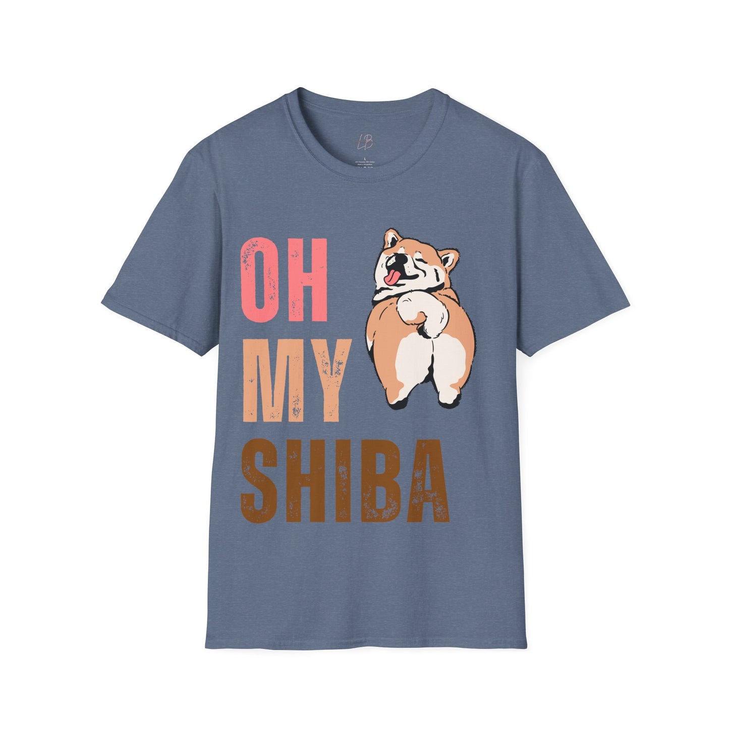 Cute Shiba Inu T-Shirt, Fun Pet Lover Shirt, Gift for Dog Owners, Animal Lover Apparel, Birthday Gift, Casual Wear, Unisex Tee