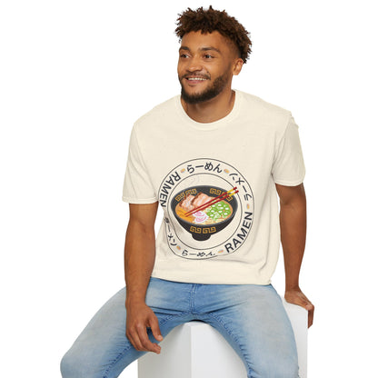 Cute Ramen Lover Unisex T-Shirt, Foodie Tee, Casual Wear, Gift for Food Enthusiasts, Asian Cuisine Apparel, Unique Design Shirt