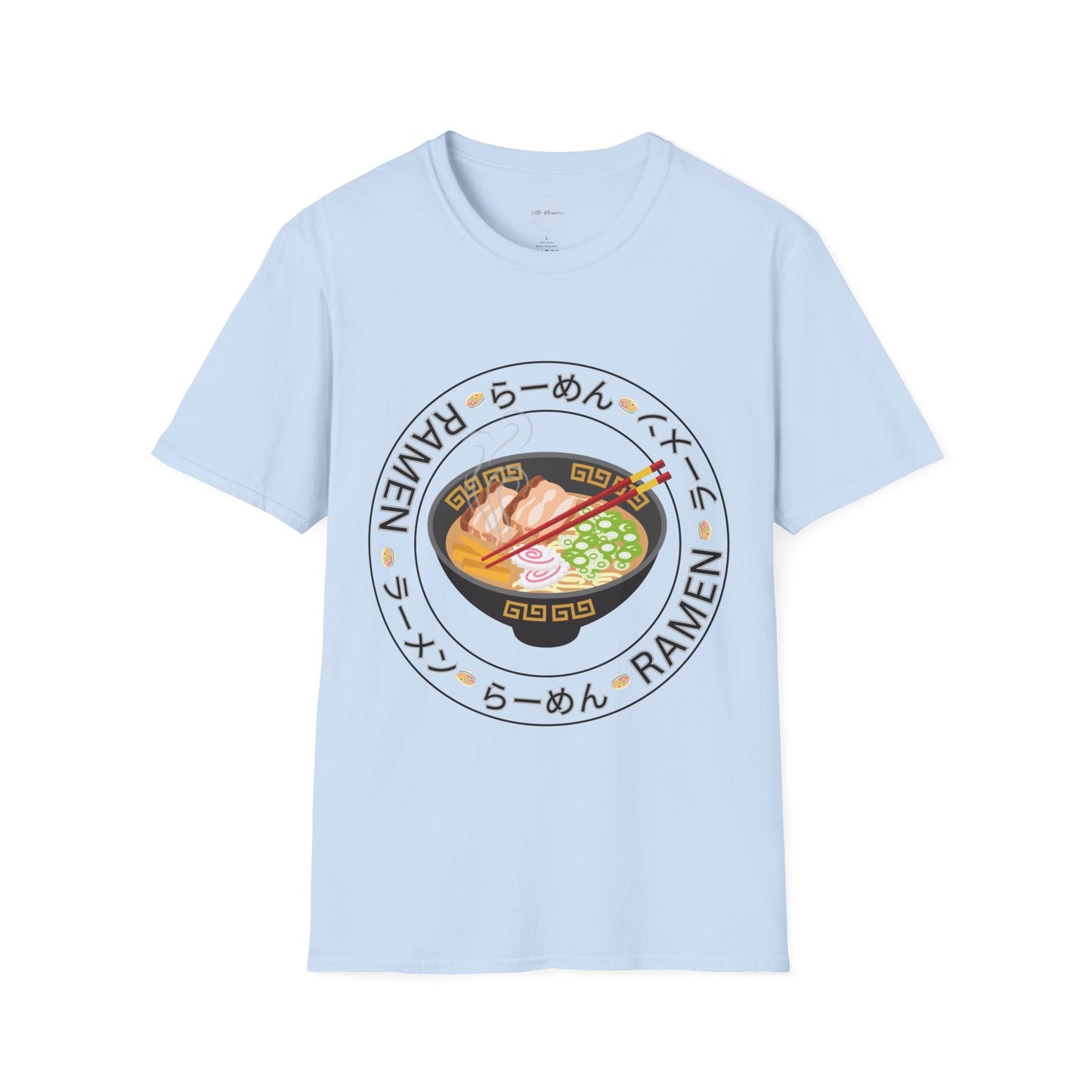 Cute Ramen Lover Unisex T-Shirt, Foodie Tee, Casual Wear, Gift for Food Enthusiasts, Asian Cuisine Apparel, Unique Design Shirt
