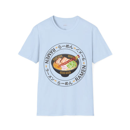 Cute Ramen Lover Unisex T-Shirt, Foodie Tee, Casual Wear, Gift for Food Enthusiasts, Asian Cuisine Apparel, Unique Design Shirt