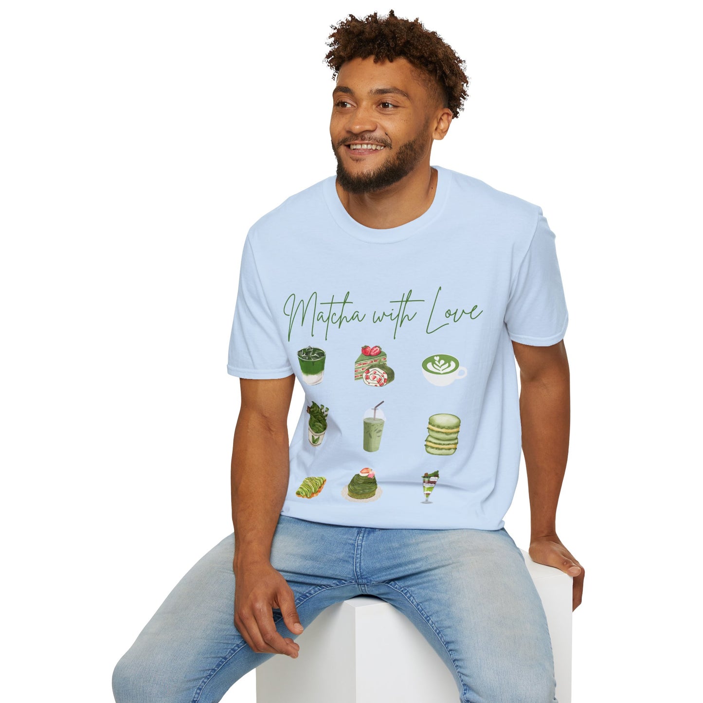 Matcha Lover Unisex T-Shirt, Cute Matcha Apparel, Organic Cotton Tee, Gifts for Tea Enthusiasts, Casual Wear, Eco-Friendly Fashion