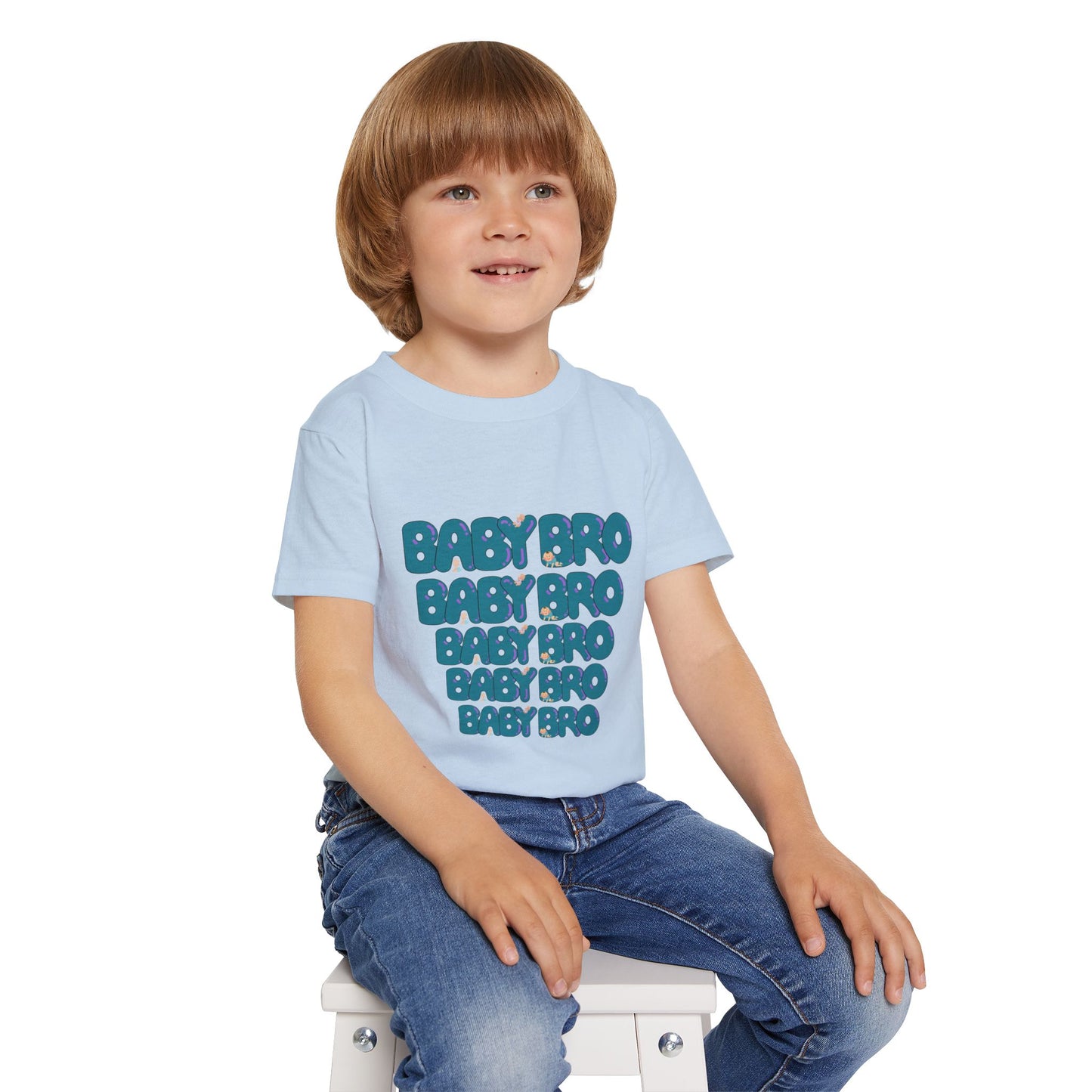 Cute Baby Bro Toddler T-Shirt, Funny Kids Tee, Family Shirt