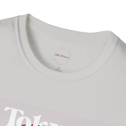 Tokyo-Inspired Unisex Softstyle T-Shirt, Vintage Japanese Tee, Travel Souvenir Shirt, Gifts for Japan Lovers, Urban Streetwear