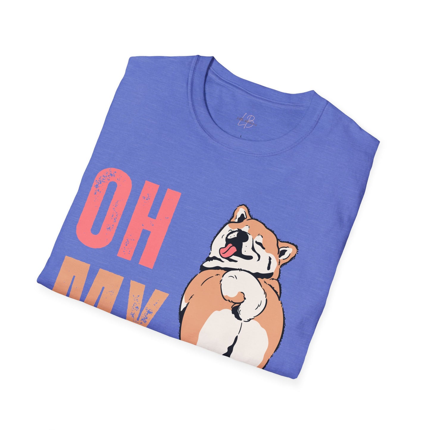 Cute Shiba Inu T-Shirt, Fun Pet Lover Shirt, Gift for Dog Owners, Animal Lover Apparel, Birthday Gift, Casual Wear, Unisex Tee