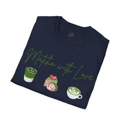 Matcha Lover Unisex T-Shirt, Cute Matcha Apparel, Organic Cotton Tee, Gifts for Tea Enthusiasts, Casual Wear, Eco-Friendly Fashion