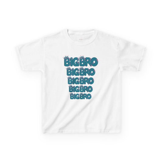 Big Brother Kids T-Shirt, Cute Sibling Gift, Family Celebration Tee, Toddler Big Bro Shirt