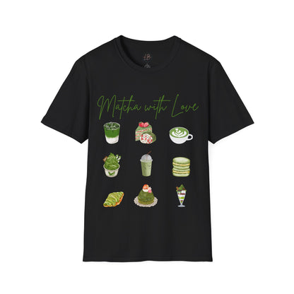 Matcha Lover Unisex T-Shirt, Cute Matcha Apparel, Organic Cotton Tee, Gifts for Tea Enthusiasts, Casual Wear, Eco-Friendly Fashion