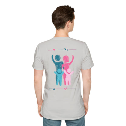 Family Love T-Shirt, Dad Shirt, Parenting Gift, Family Reunion Apparel, Cute Family Tee