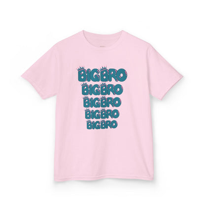 Big Brother Kids T-Shirt, Cute Sibling Gift, Family Celebration Tee, Toddler Big Bro Shirt
