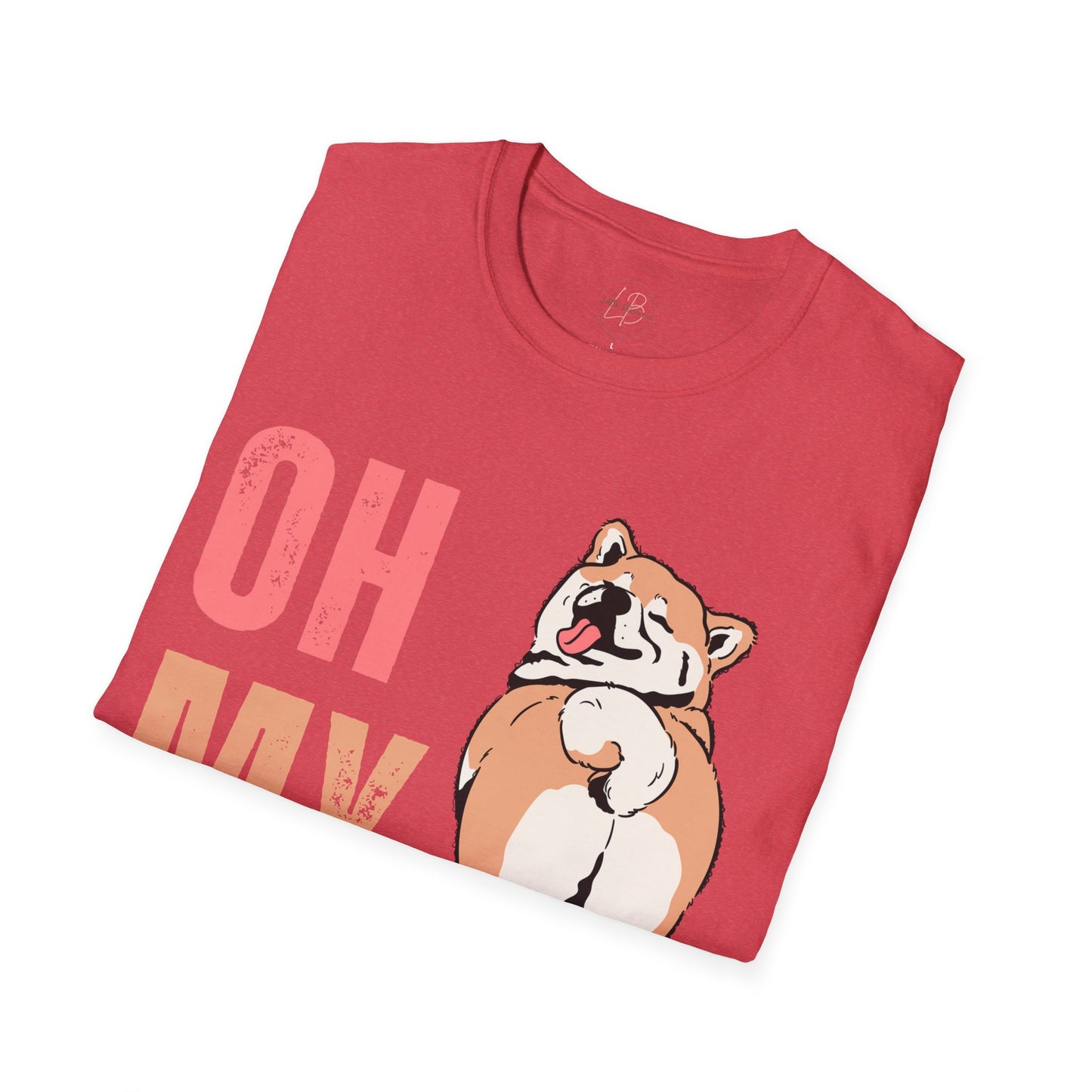 Cute Shiba Inu T-Shirt, Fun Pet Lover Shirt, Gift for Dog Owners, Animal Lover Apparel, Birthday Gift, Casual Wear, Unisex Tee