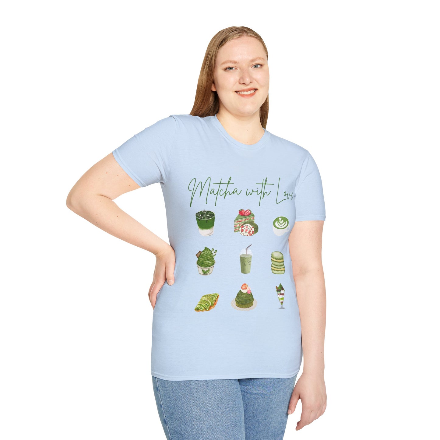 Matcha Lover Unisex T-Shirt, Cute Matcha Apparel, Organic Cotton Tee, Gifts for Tea Enthusiasts, Casual Wear, Eco-Friendly Fashion