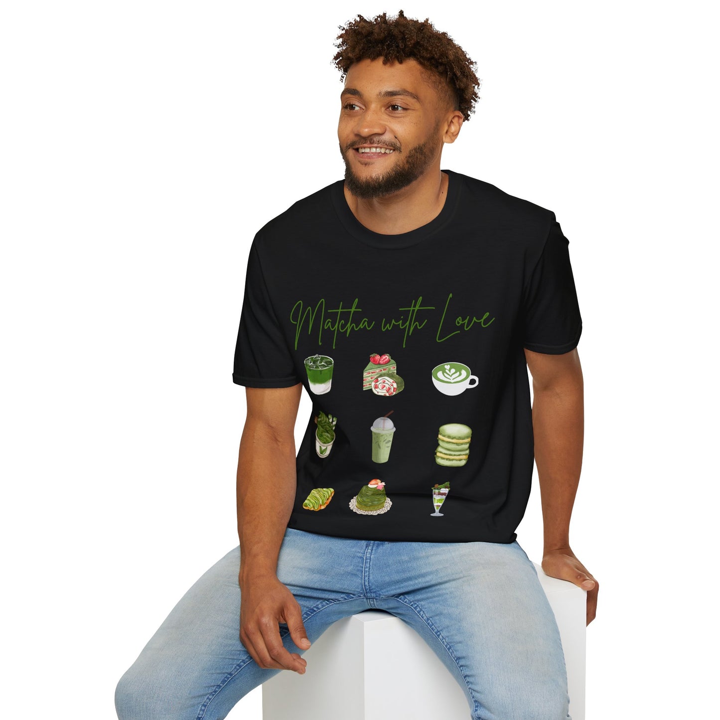 Matcha Lover Unisex T-Shirt, Cute Matcha Apparel, Organic Cotton Tee, Gifts for Tea Enthusiasts, Casual Wear, Eco-Friendly Fashion