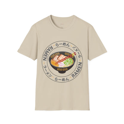 Cute Ramen Lover Unisex T-Shirt, Foodie Tee, Casual Wear, Gift for Food Enthusiasts, Asian Cuisine Apparel, Unique Design Shirt