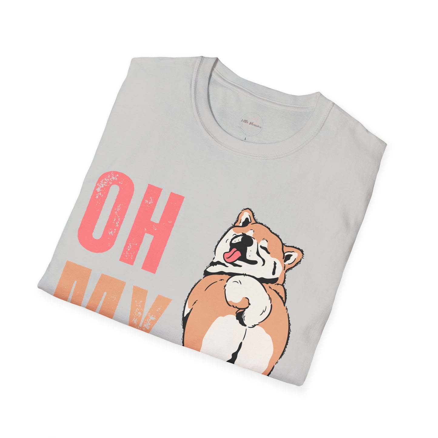 Cute Shiba Inu T-Shirt, Fun Pet Lover Shirt, Gift for Dog Owners, Animal Lover Apparel, Birthday Gift, Casual Wear, Unisex Tee