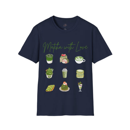 Matcha Lover Unisex T-Shirt, Cute Matcha Apparel, Organic Cotton Tee, Gifts for Tea Enthusiasts, Casual Wear, Eco-Friendly Fashion