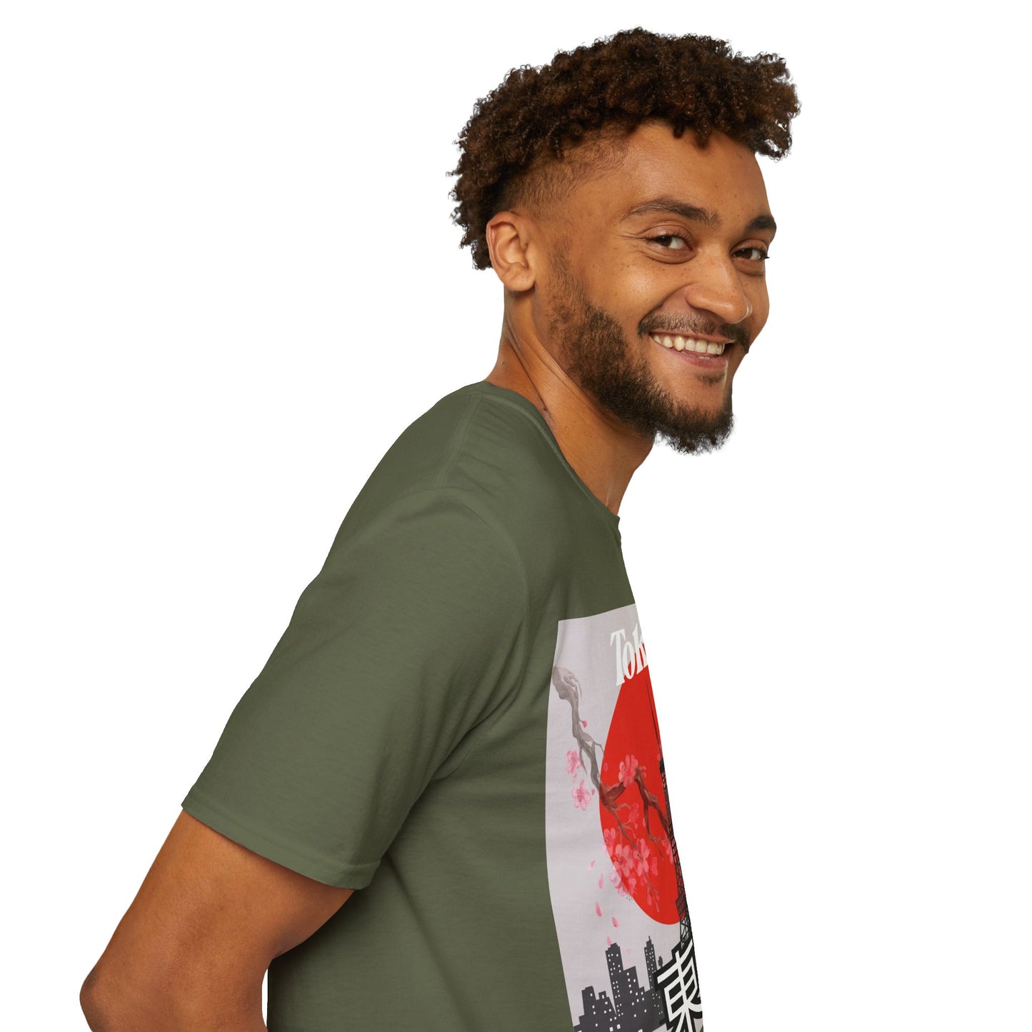 Tokyo-Inspired Unisex Softstyle T-Shirt, Vintage Japanese Tee, Travel Souvenir Shirt, Gifts for Japan Lovers, Urban Streetwear