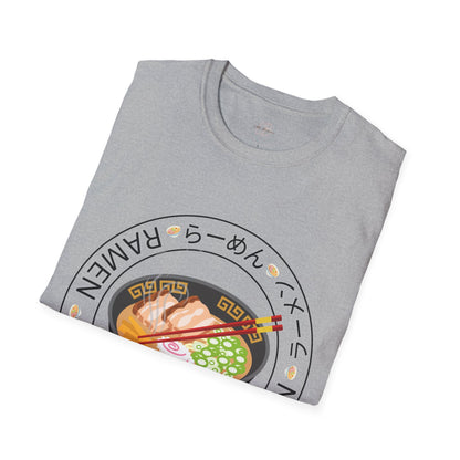 Cute Ramen Lover Unisex T-Shirt, Foodie Tee, Casual Wear, Gift for Food Enthusiasts, Asian Cuisine Apparel, Unique Design Shirt