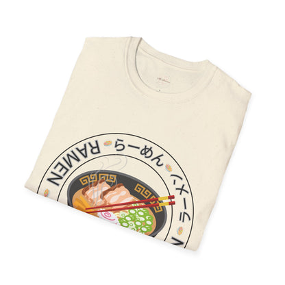 Cute Ramen Lover Unisex T-Shirt, Foodie Tee, Casual Wear, Gift for Food Enthusiasts, Asian Cuisine Apparel, Unique Design Shirt