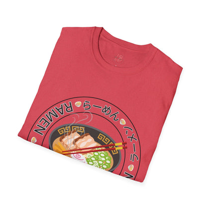 Cute Ramen Lover Unisex T-Shirt, Foodie Tee, Casual Wear, Gift for Food Enthusiasts, Asian Cuisine Apparel, Unique Design Shirt