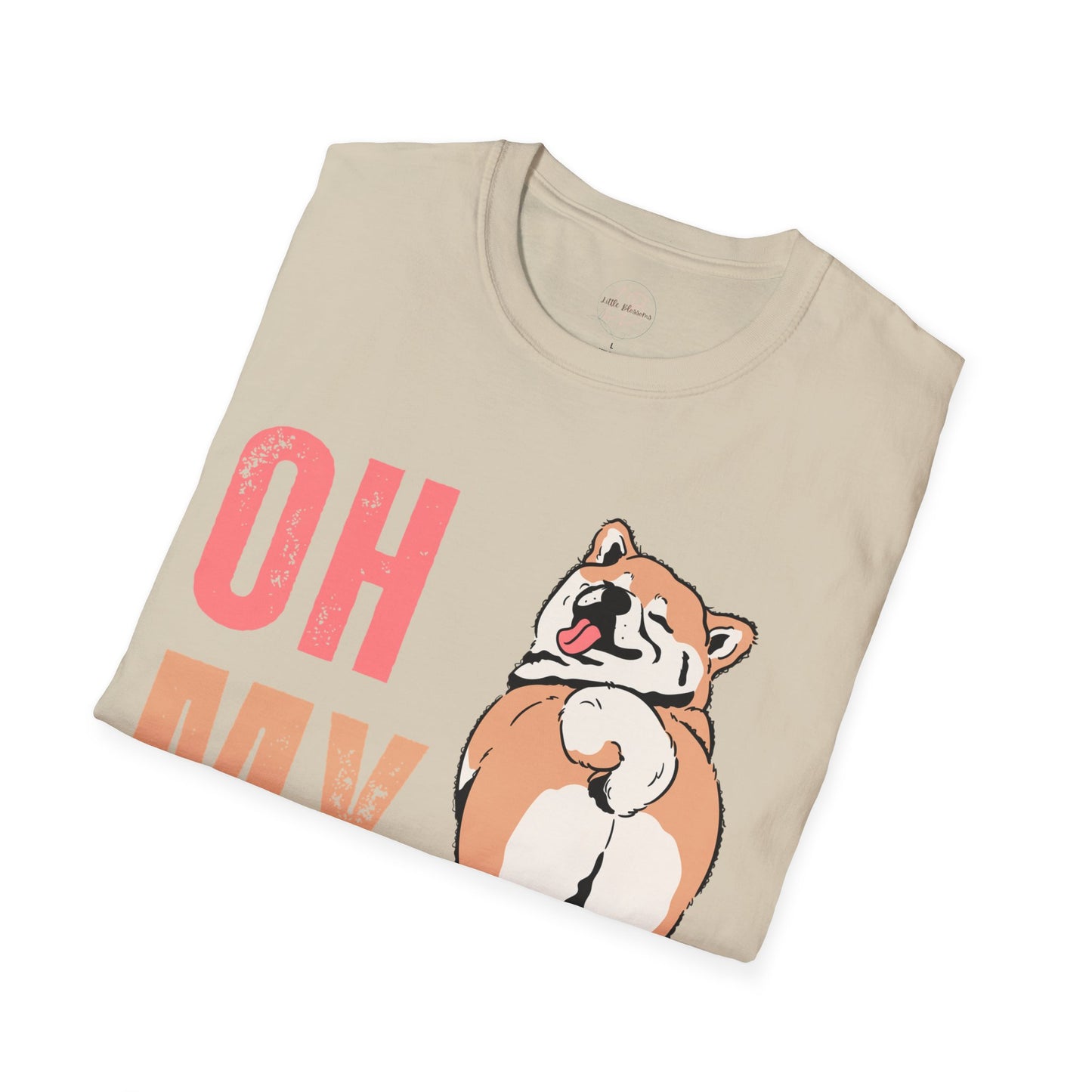 Cute Shiba Inu T-Shirt, Fun Pet Lover Shirt, Gift for Dog Owners, Animal Lover Apparel, Birthday Gift, Casual Wear, Unisex Tee