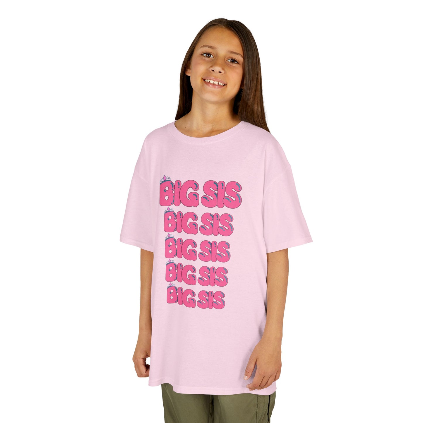 Big Sis Kids Tee, Cute siblings t-shirt