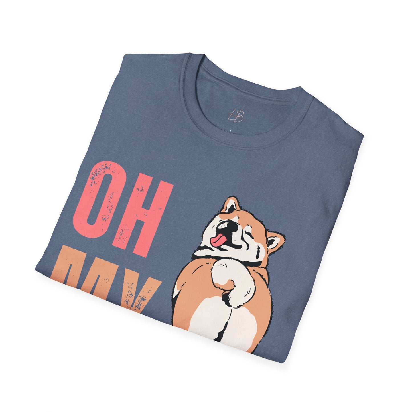 Cute Shiba Inu T-Shirt, Fun Pet Lover Shirt, Gift for Dog Owners, Animal Lover Apparel, Birthday Gift, Casual Wear, Unisex Tee