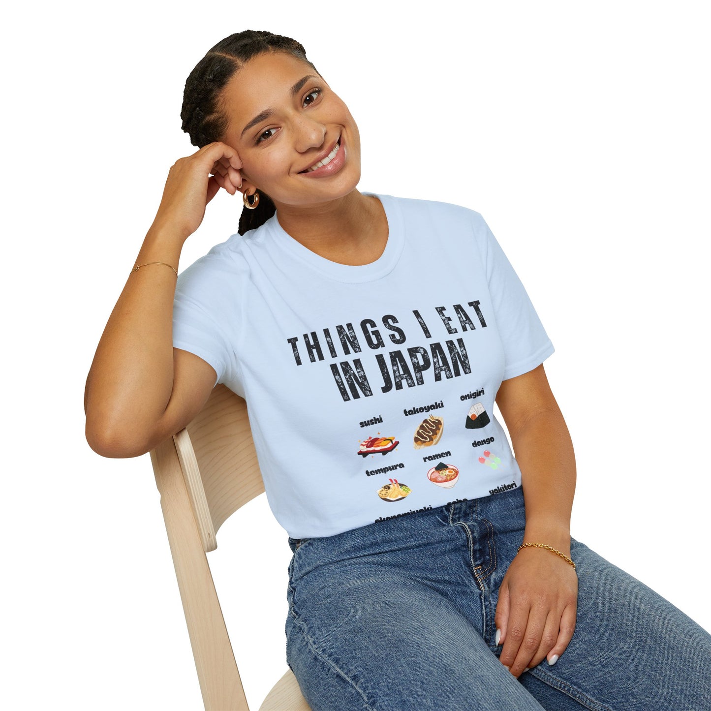 Fun Food Graphic T-Shirt, Casual Wear, Gift for Food Lovers, Unique Foodie Tee, Quirky Food Apparel, Summer Style