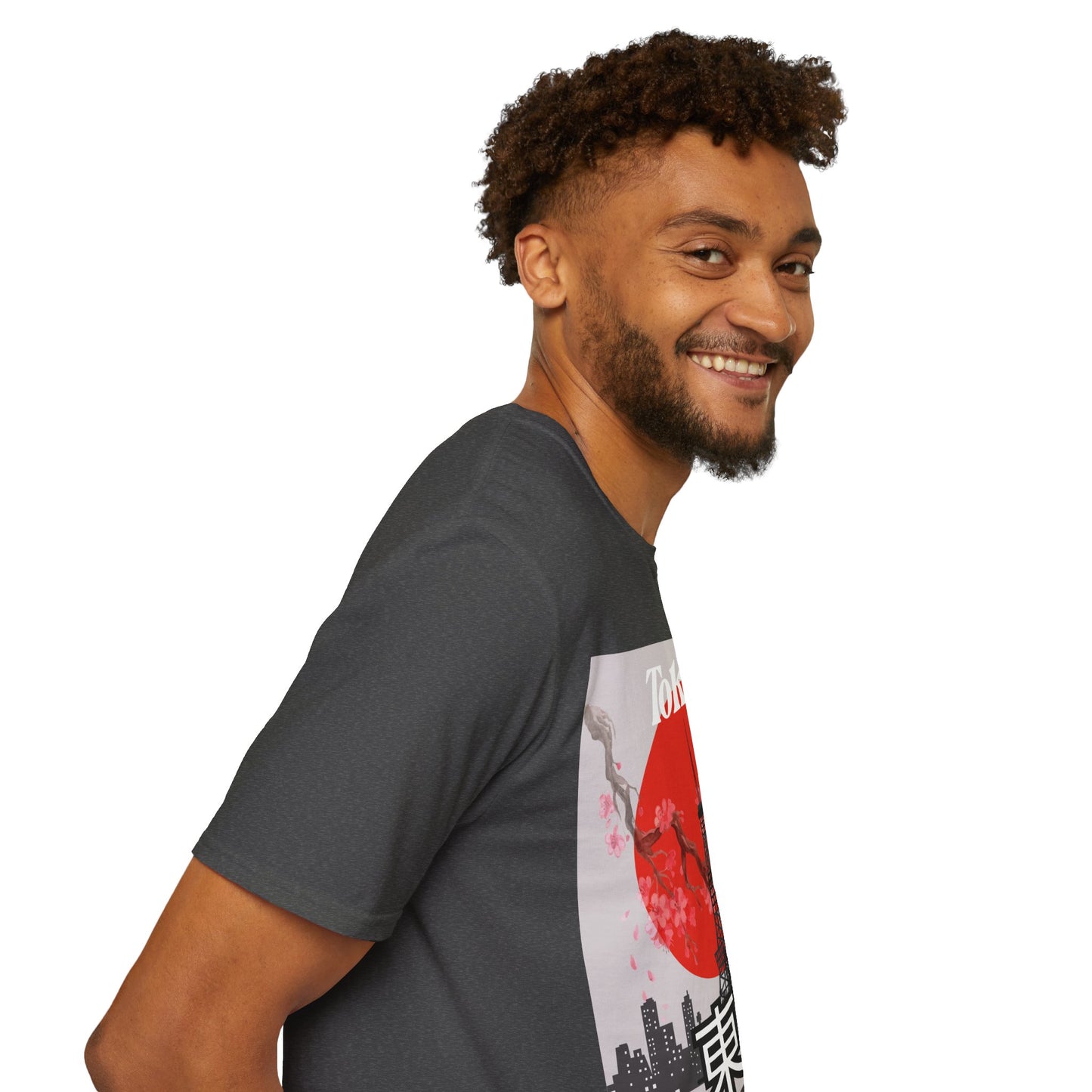 Tokyo-Inspired Unisex Softstyle T-Shirt, Vintage Japanese Tee, Travel Souvenir Shirt, Gifts for Japan Lovers, Urban Streetwear