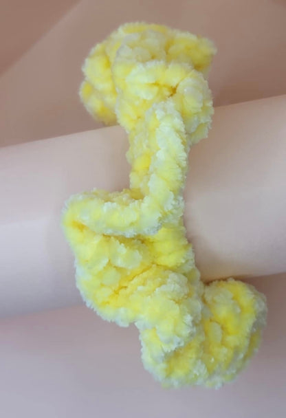 Soft and Elegant Scrunchie ; Handmade, hair Accessory