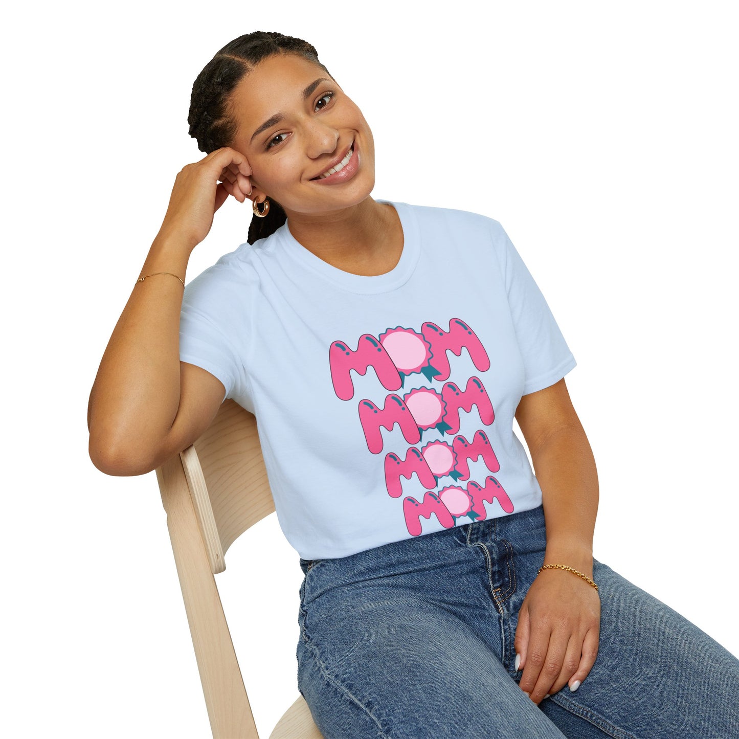 Stylish Mom T-Shirt | Perfect for Family Gatherings, Casual Wear, Everyday Comfort, Unique Gifts