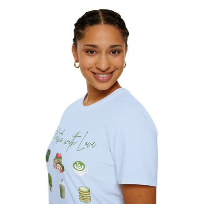 Matcha Lover Unisex T-Shirt, Cute Matcha Apparel, Organic Cotton Tee, Gifts for Tea Enthusiasts, Casual Wear, Eco-Friendly Fashion