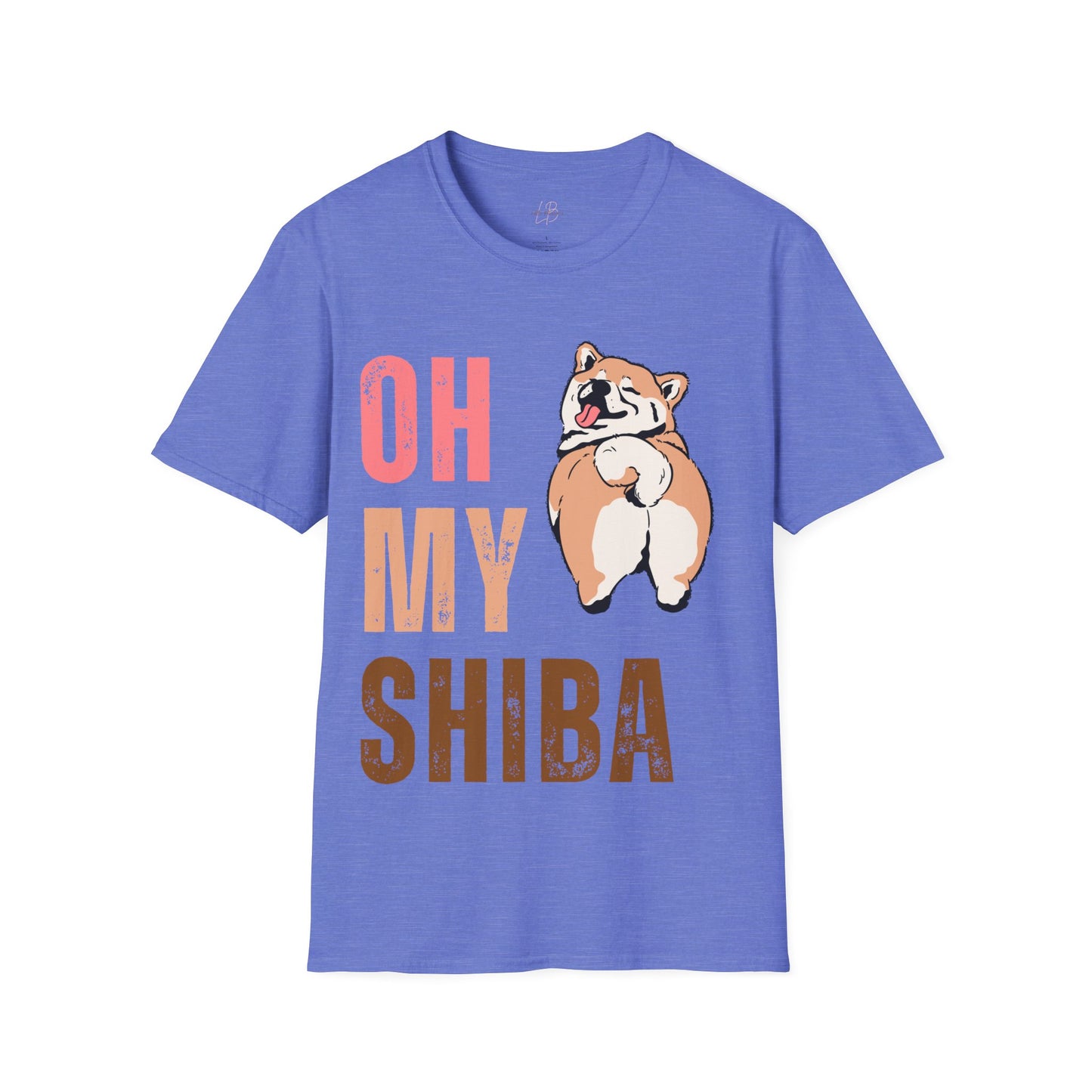 Cute Shiba Inu T-Shirt, Fun Pet Lover Shirt, Gift for Dog Owners, Animal Lover Apparel, Birthday Gift, Casual Wear, Unisex Tee