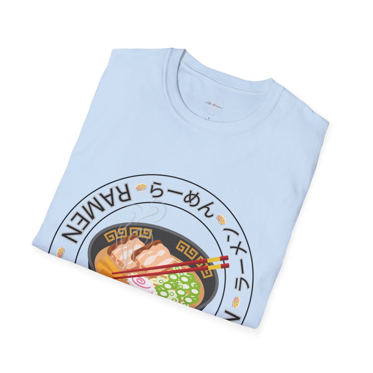 Cute Ramen Lover Unisex T-Shirt, Foodie Tee, Casual Wear, Gift for Food Enthusiasts, Asian Cuisine Apparel, Unique Design Shirt