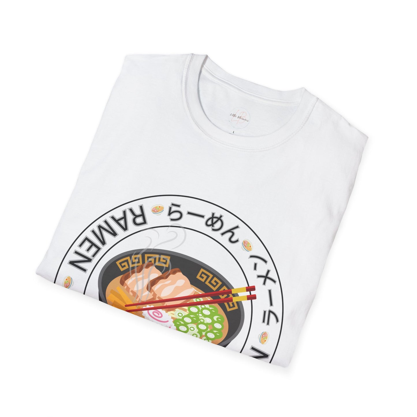 Cute Ramen Lover Unisex T-Shirt, Foodie Tee, Casual Wear, Gift for Food Enthusiasts, Asian Cuisine Apparel, Unique Design Shirt