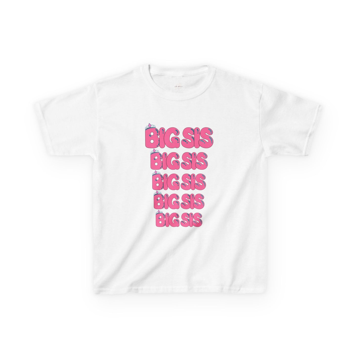 Big Sis Kids Tee, Cute siblings t-shirt