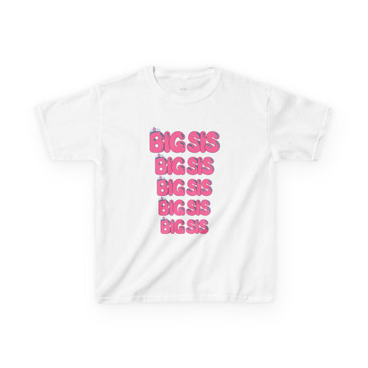 Big Sis Kids Tee, Cute siblings t-shirt