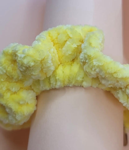 Soft and Elegant Scrunchie ; Handmade, hair Accessory