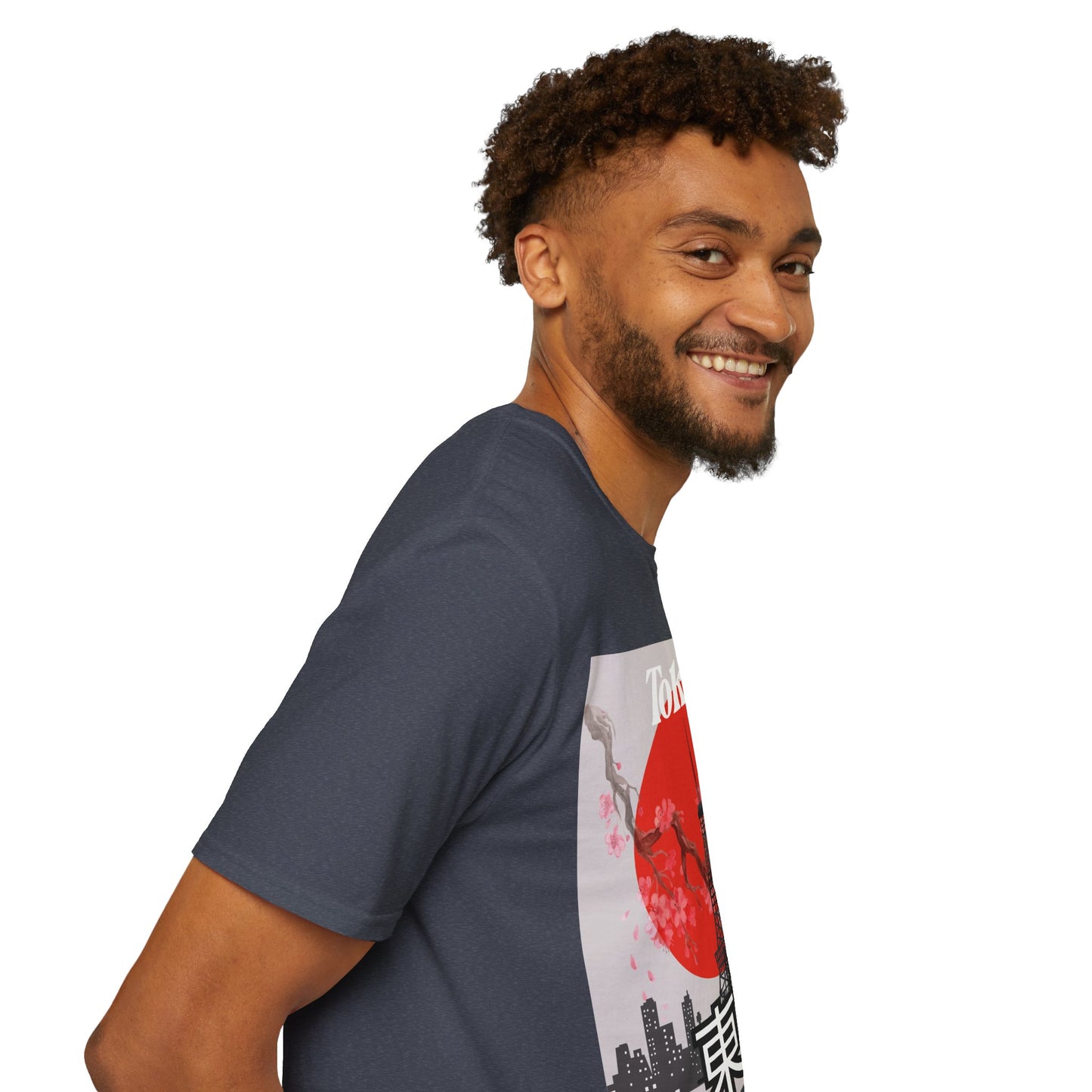 Tokyo-Inspired Unisex Softstyle T-Shirt, Vintage Japanese Tee, Travel Souvenir Shirt, Gifts for Japan Lovers, Urban Streetwear