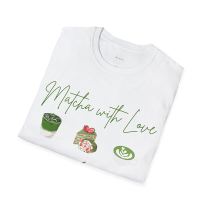 Matcha Lover Unisex T-Shirt, Cute Matcha Apparel, Organic Cotton Tee, Gifts for Tea Enthusiasts, Casual Wear, Eco-Friendly Fashion