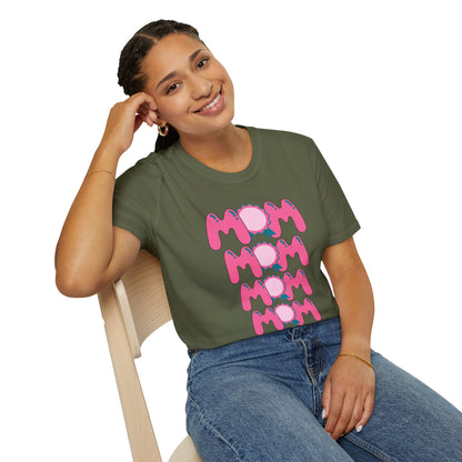 Stylish Mom T-Shirt | Perfect for Family Gatherings, Casual Wear, Everyday Comfort, Unique Gifts