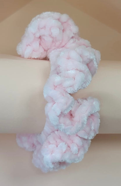 Soft and Elegant Scrunchie ; Handmade, hair Accessory