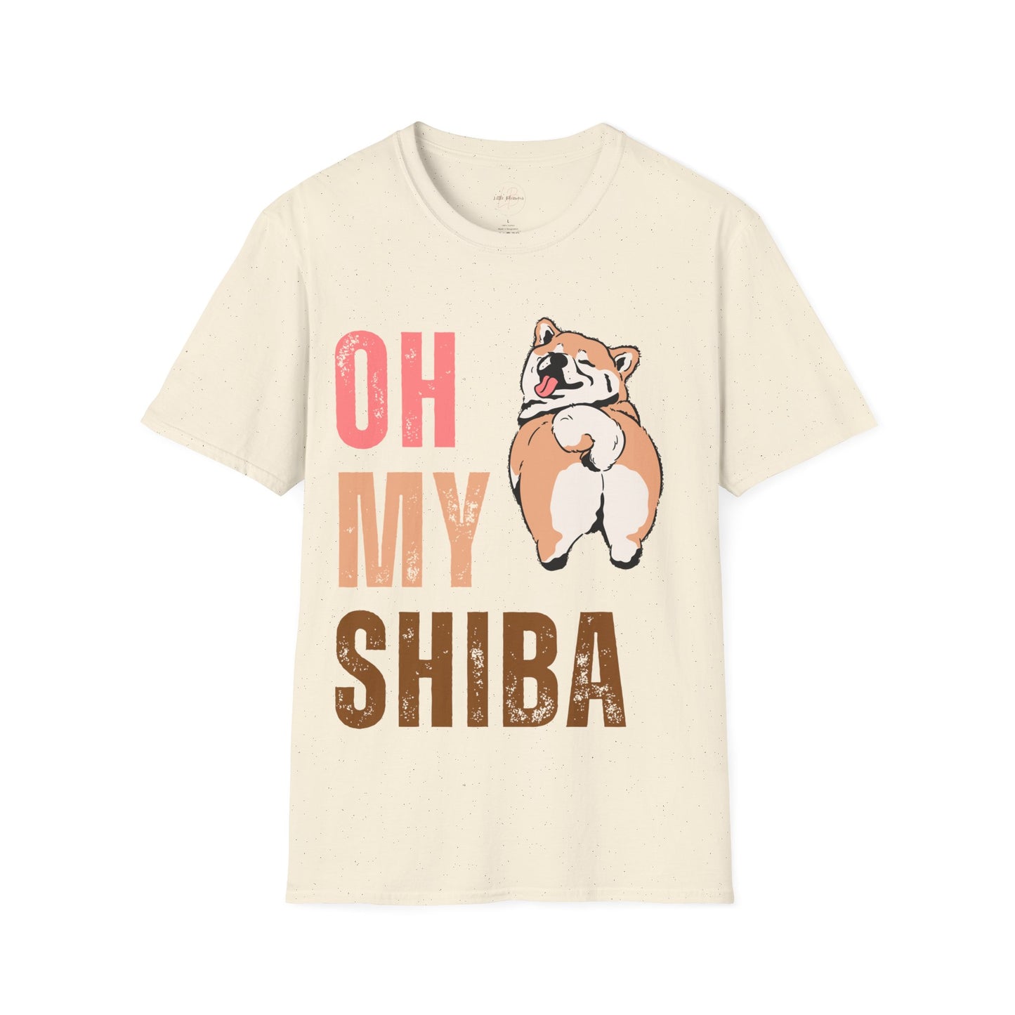 Cute Shiba Inu T-Shirt, Fun Pet Lover Shirt, Gift for Dog Owners, Animal Lover Apparel, Birthday Gift, Casual Wear, Unisex Tee