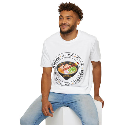 Cute Ramen Lover Unisex T-Shirt, Foodie Tee, Casual Wear, Gift for Food Enthusiasts, Asian Cuisine Apparel, Unique Design Shirt