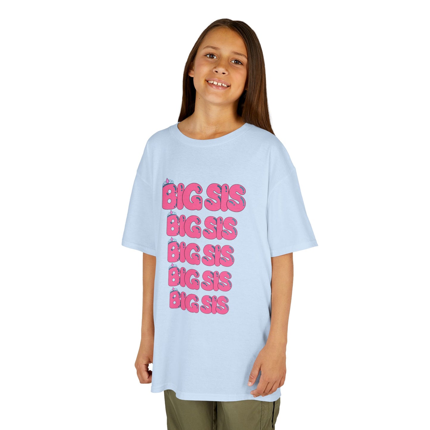 Big Sis Kids Tee, Cute siblings t-shirt