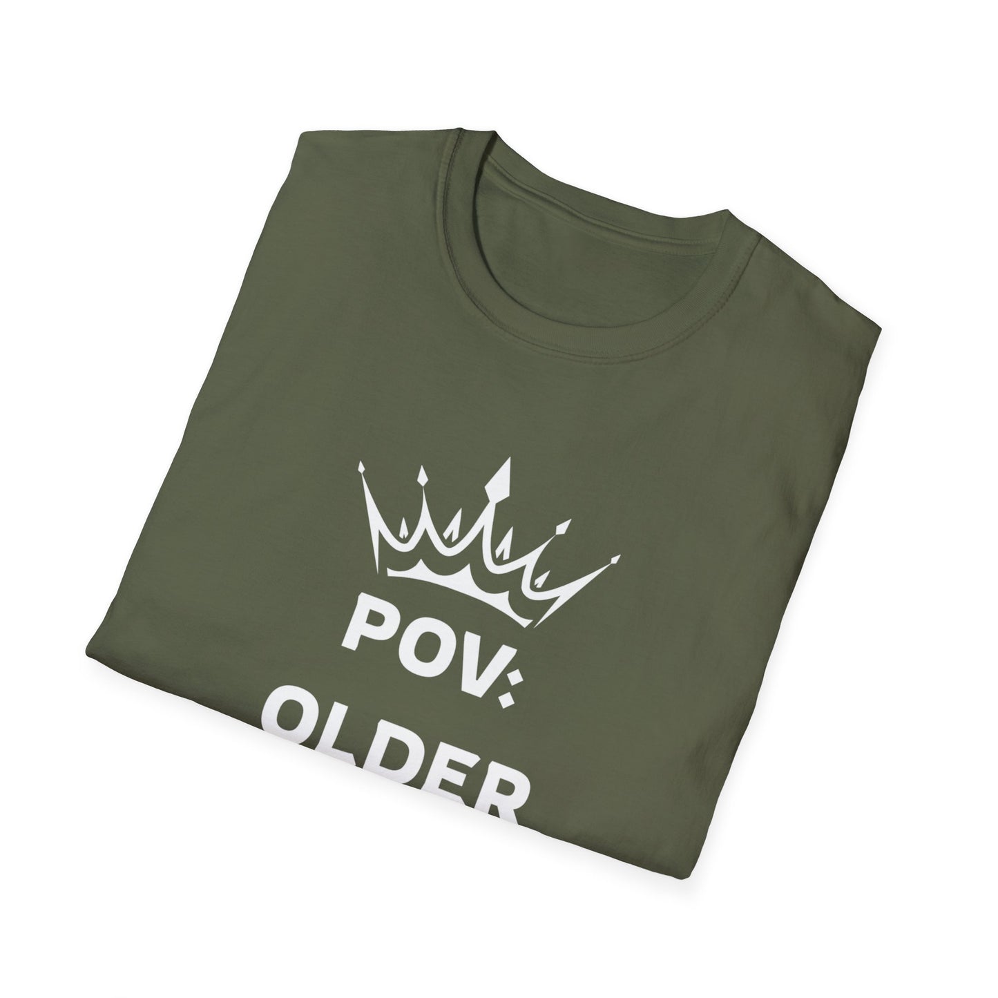 POV: Older Daughter Unisex T-Shirt | Funny Parenting Gift, Family Tee, Casual Wear, Unique Gift Idea